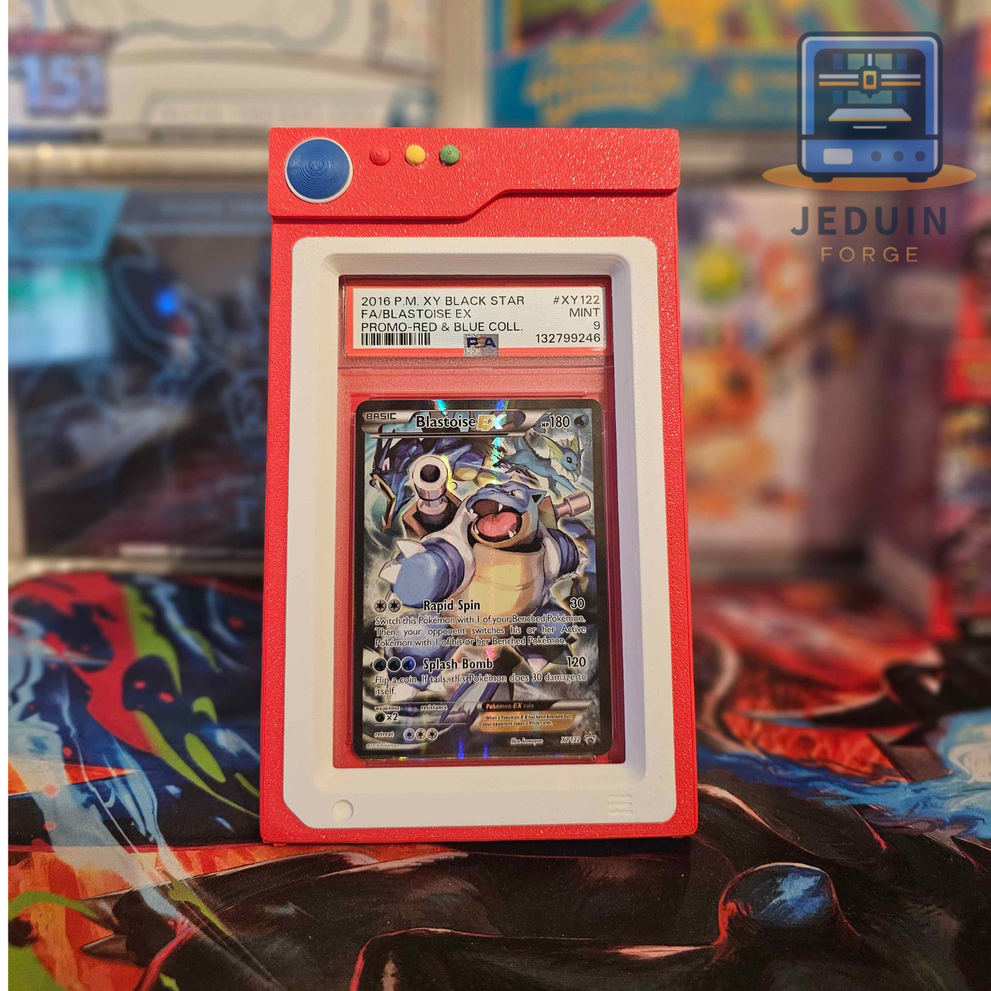 Pokedex Graded Card Display