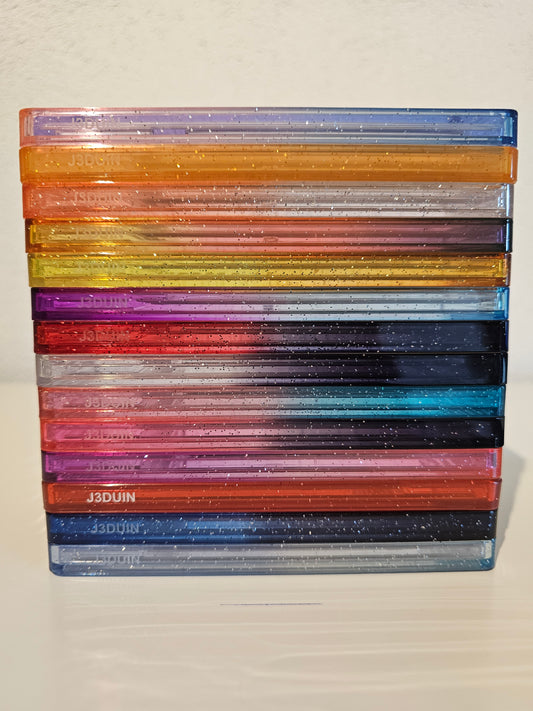 J3DUIN PSA Graded Guard met Transparante Achterplaat Zwart/Wit