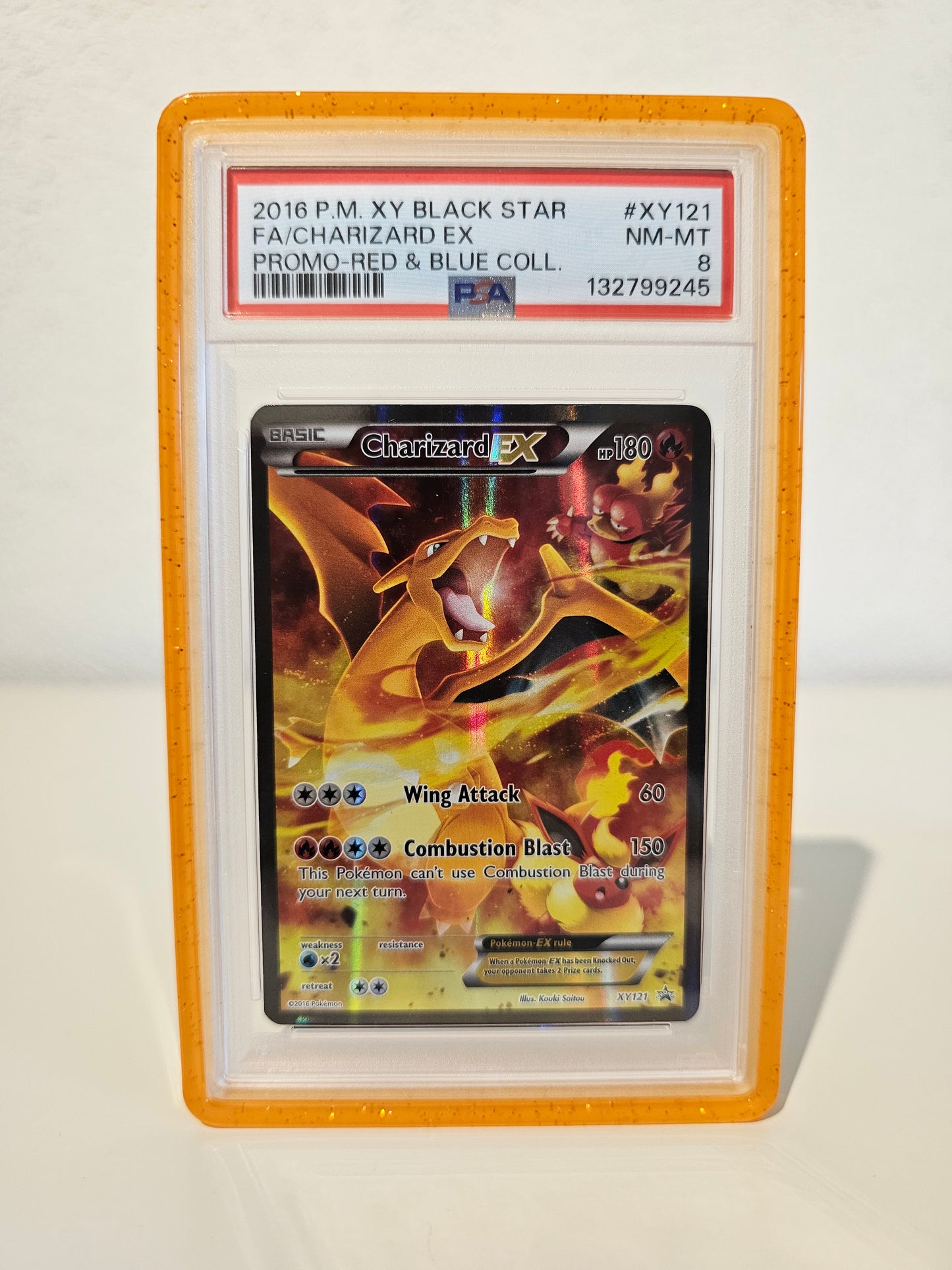 J3DUIN PSA Graded Guard met Transparante Achterplaat Oranje