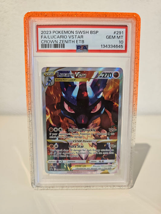 J3DUIN PSA Graded Guard met Transparante Achterplaat Oranje/wit