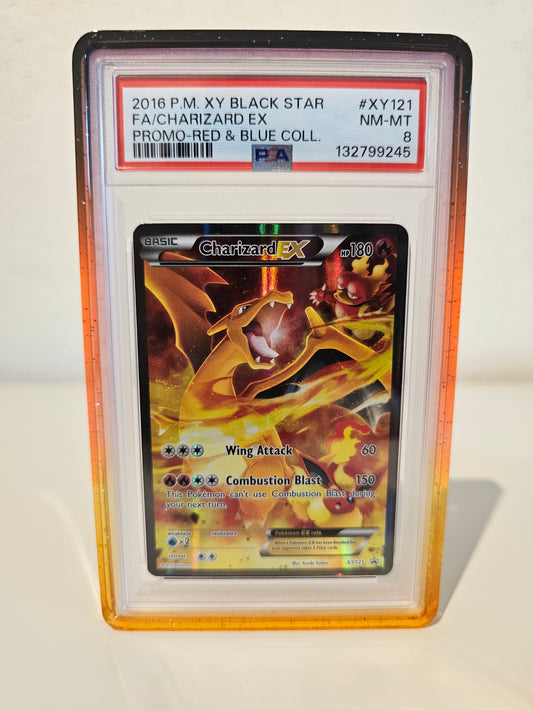 J3DUIN PSA Graded Guard met Transparante Achterplaat Zwart/oranje/geel